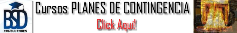 �Capacitaci�n en PLANES DE CONTINGENCIA?